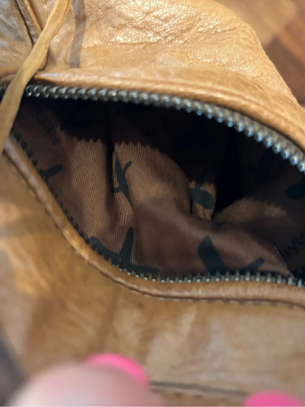REBECCA MINKOFF Cupid Satchel Leather bag